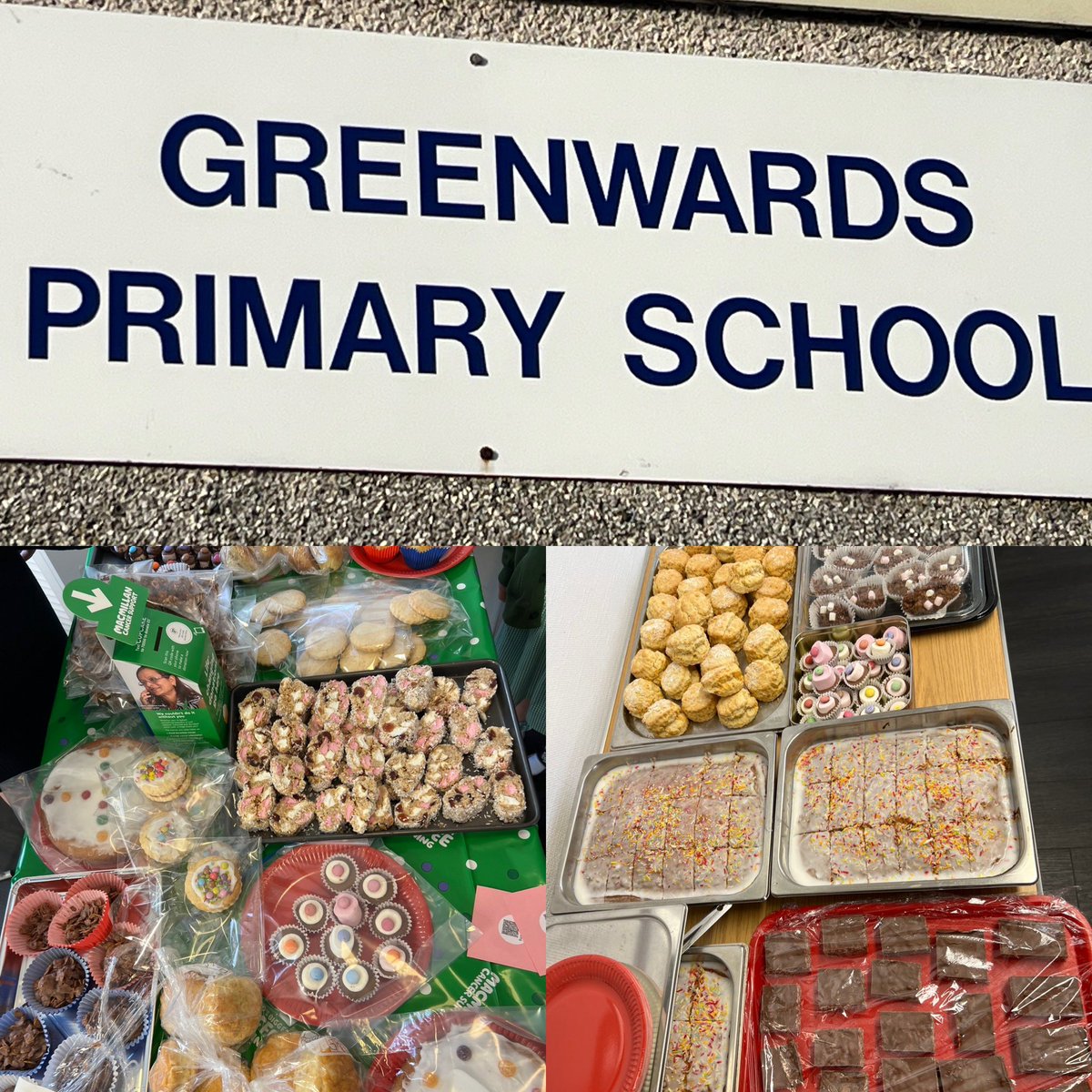 Cake start to the day! Well done to <a href="/GreenwardsP/">Greenwards Primary</a> children baking for their <a href="/macmillancancer/">Macmillan Cancer Support</a> coffee morning raising funds for projects like <a href="/sasmacmillan/">@SASmacmillan</a> we couldn’t do it without you! #thankyou
