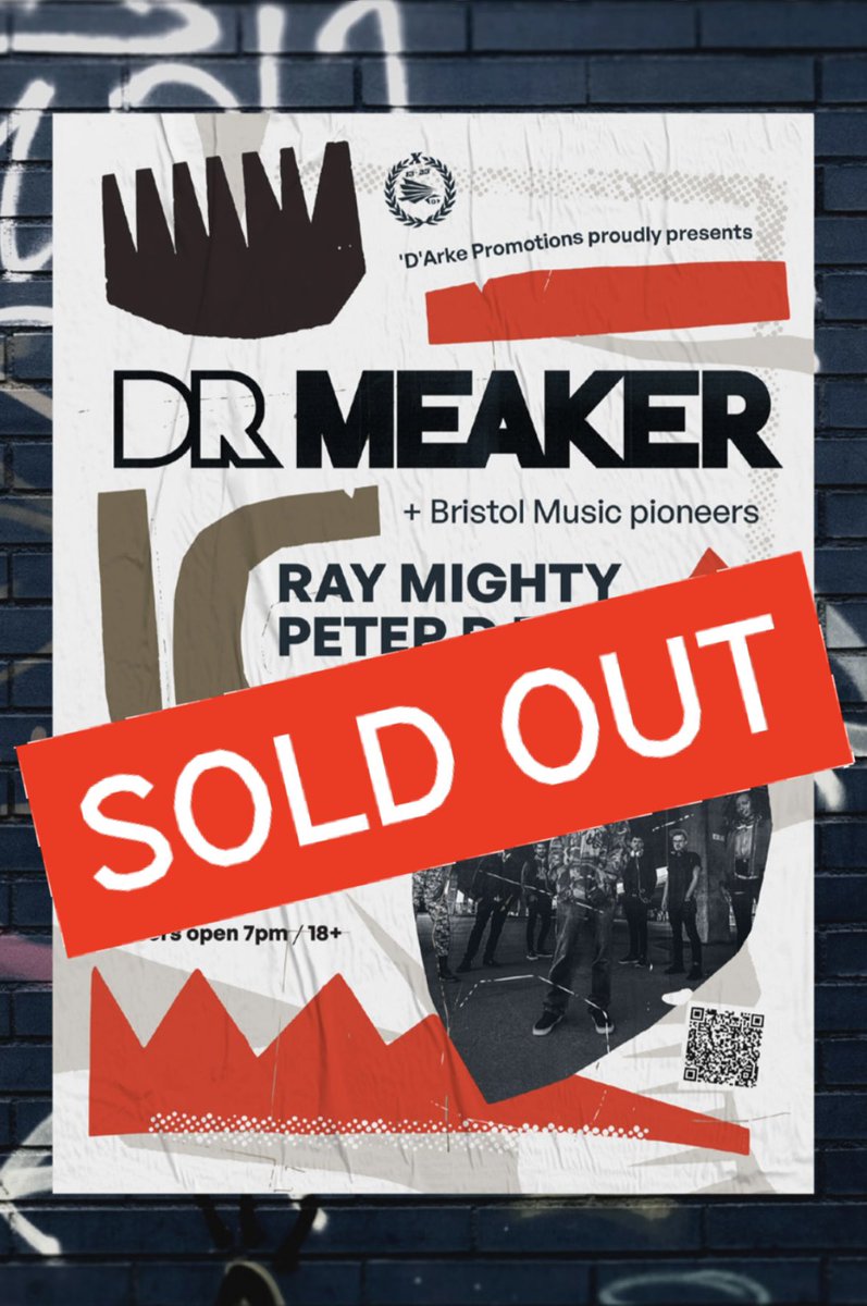 DrMeaker's tweet photo. BRISTOL SOLD OUT! ✊🏼❤️
450 TICKETS VAMOOSHED
BUZZIN! 🔥🔥🔥🔥 https://t.co/sAWiUFzCPL