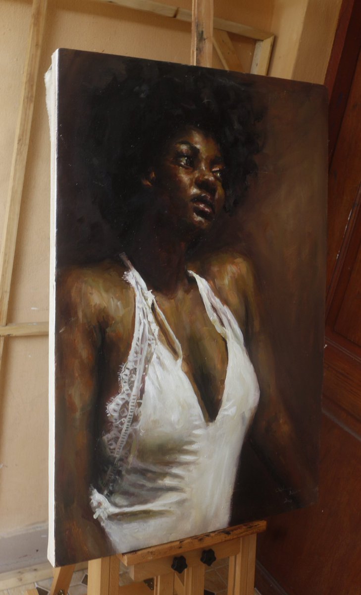 ChidimmaNwafor_'s tweet photo. Good morning y'all 😘
Oil painting on canvas
24 by 36inches https://t.co/JvvlnRzXDO
