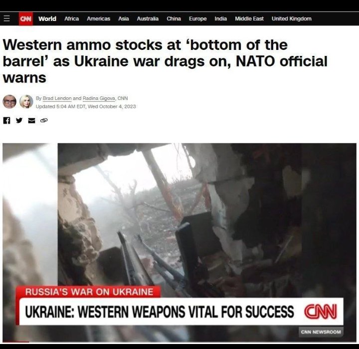 Soon #NATO will be purchasing Ammo from #Russia to supply #Ukraine .It's already happening with Oil & Fertilizer.
#MainaAndKingangi 
#FarasLoyaltyAwards