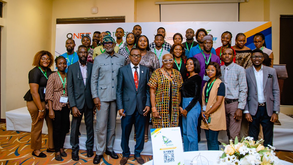 qnetwestafrica's tweet photo. QNET launched the second edition of its FinGreen program in Nigeria 🇳🇬 to promote financial literacy for a brighter future.  At QNET, we understand that a better future starts with education and inclusion.  
Join us as we embark on this incredible journey.   
  
#FinGreen #QNET https://t.co/L7MhM6DHVh