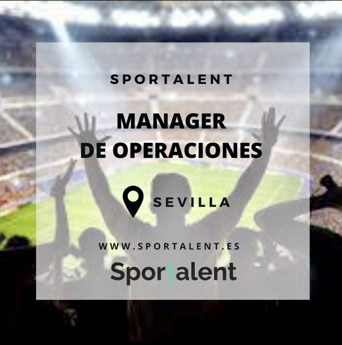 ✌🏻Desde <a href="/SportalentHR/">Sportalent</a> buscamos un perfil de Manager de Operaciones para una entidad deportiva en Sevilla! Si crees que puedes encajar inscríbete en nuestra página web!
#Deporte #Sevilla #manageroperaciones