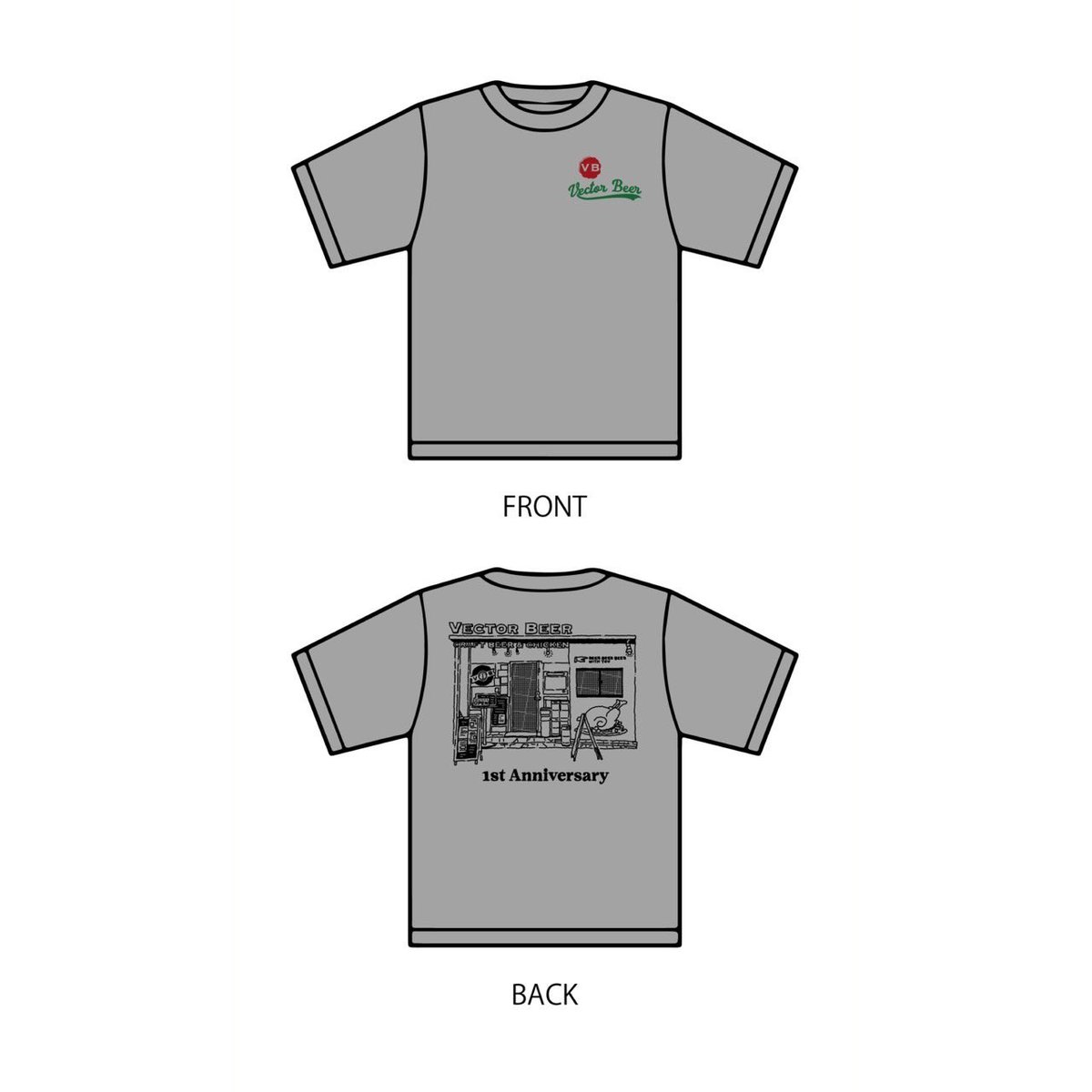 BeerVector's tweet photo. 1周年記念オリジナルTシャツ予約受付中❗️

 #craftbeer⠀
 #craftbeer好きな人と繋がりたい⠀
 #beer⠀
 #ビール好きな人と繋がりたい⠀
 #クラフトビール⠀
 #大森⠀
 #大森グルメ⠀
 #vectorbeer⠀
 #vectorbrewing⠀
 #vectorbeer大森店 https://t.co/EE4epKDdtx