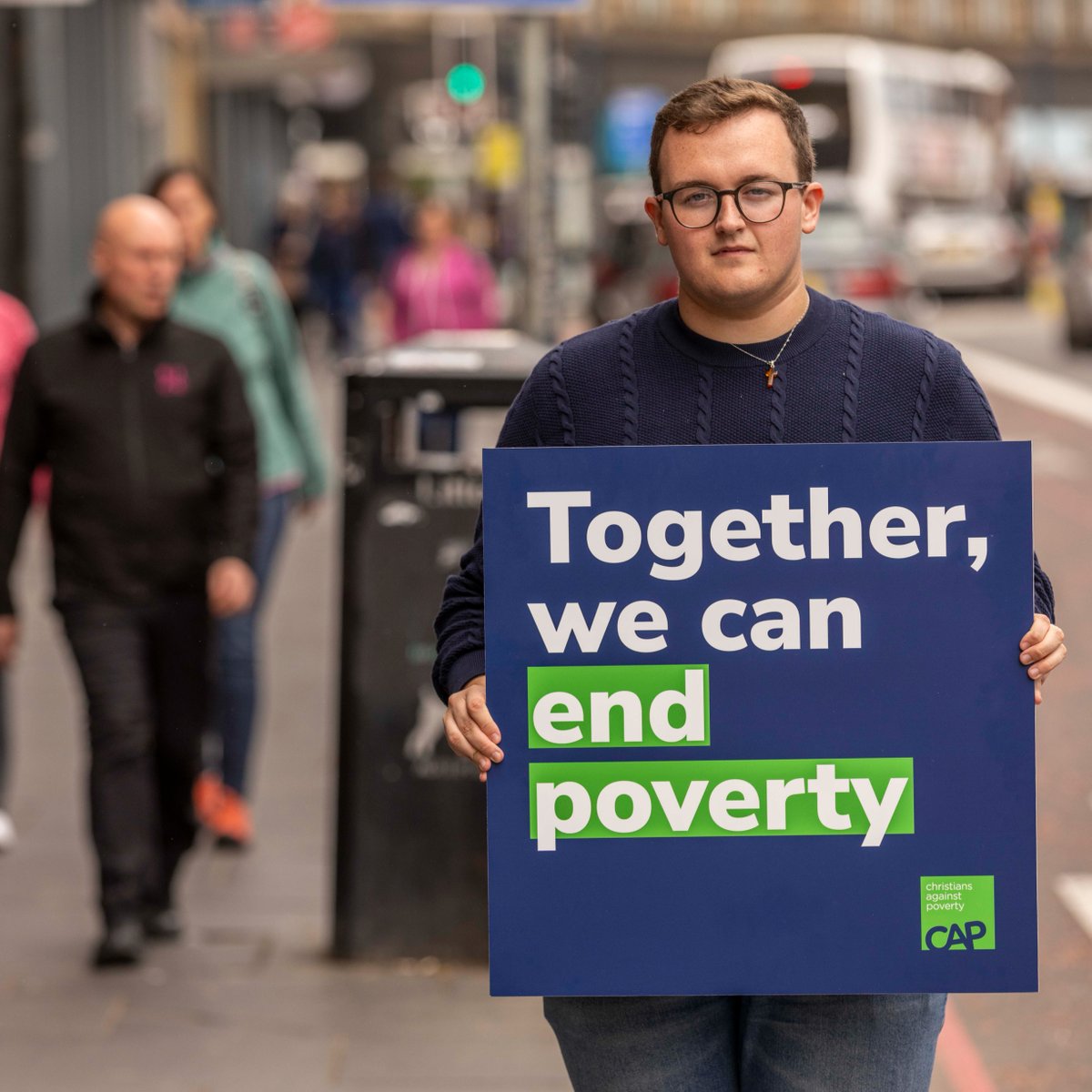 'While Poverty still exists, while people go cold, while children go hungry there will still be a need to fight for Justice.'  - Aaran McDonald, CAP Scotland Funding Manager

#EndPoverty #ChallengePoverty