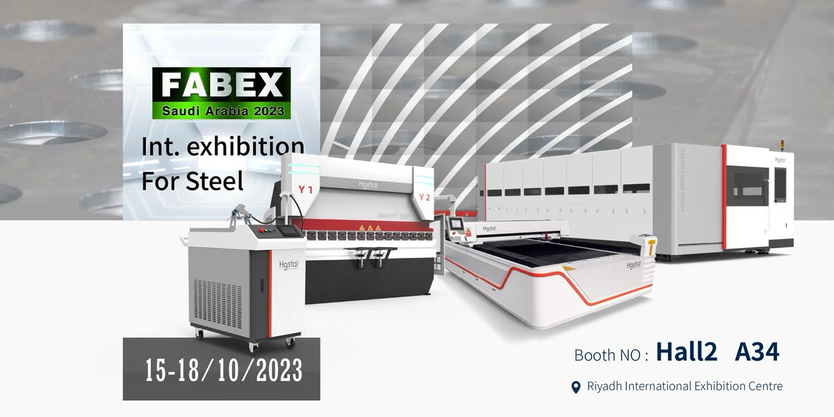 HGTECH_HGLaser's tweet photo. 🌟 Exciting News! HGTECH is all set to shine at the FABEX&amp;METAL&amp;STEEL SAUDI ARABIA from Oct 15-18, 2023. Get ready for an extraordinary display of laser technology! See you there! 🇸🇦🔵 #HGTECHatFABEX #LaserInnovation 🚀🔍 https://t.co/Q88EPk4KA7