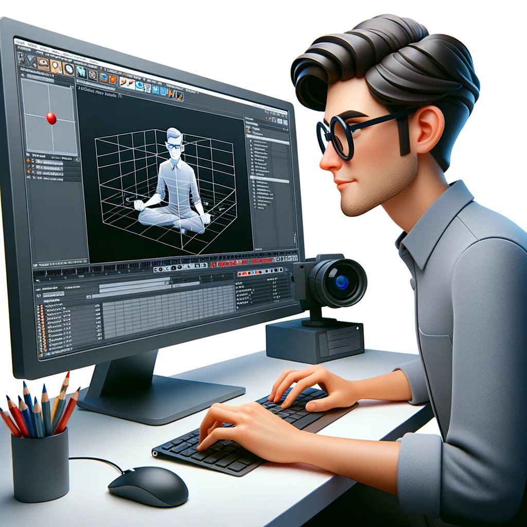 plask_ai's tweet photo. Having some fun with #dalle3 ! 🤯
Generated this cool animator image while working with #plask. It’s all about blending creativity and #AI! https://t.co/SlCrSLM1LS