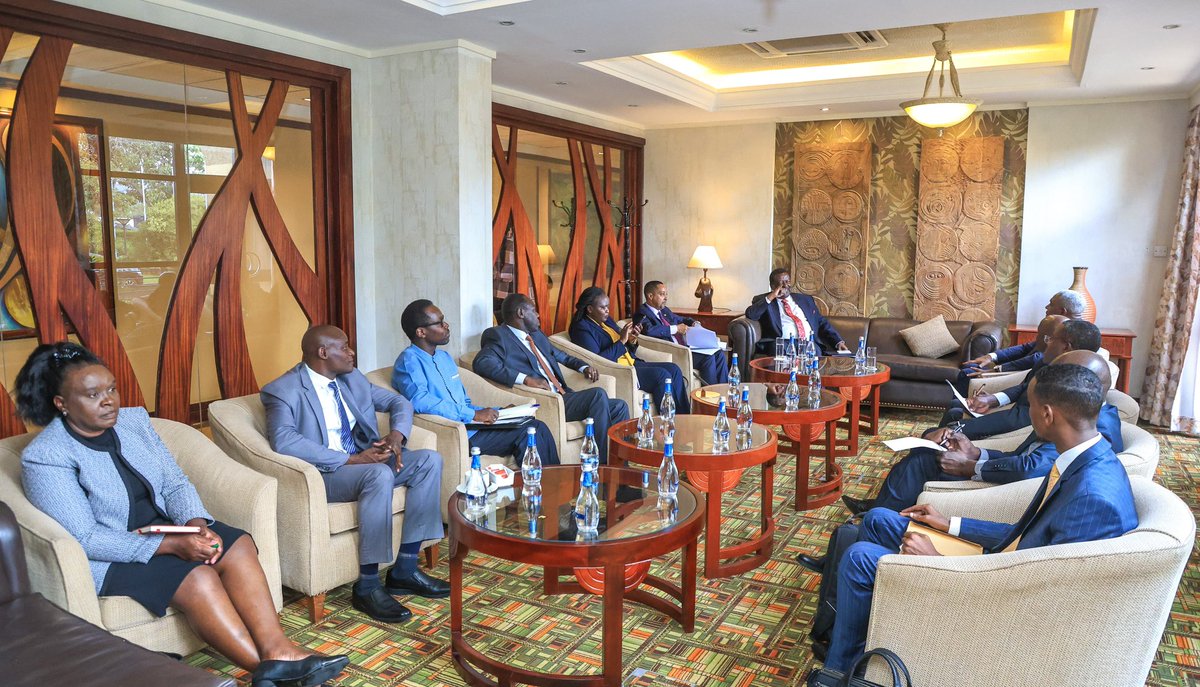 OfficePCS_KE's tweet photo. The Prime Cabinet Secretary is scheduled to meet with H.E. @PaulKagame, the President of the Republic of Rwanda, and deliver a special message from His Excellency President @WilliamsRuto. https://t.co/dSJhOXkFd2