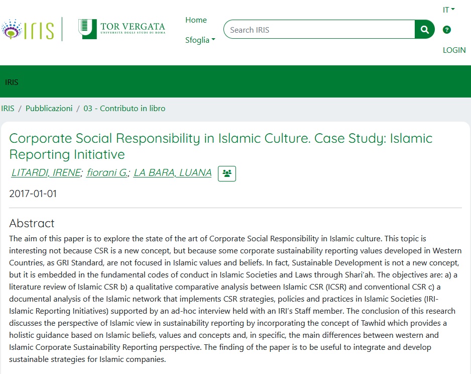 IRIstandards's tweet photo. The IRI continues to make waves in academia, and it's  been an honor to be a part of the conversation on integrating #IslamicValues into the business world. In 2023 alone, we've been cited in 8 publications; testament to the growing interest in our mission. #IslamicBusiness #AI https://t.co/mem05StU3i