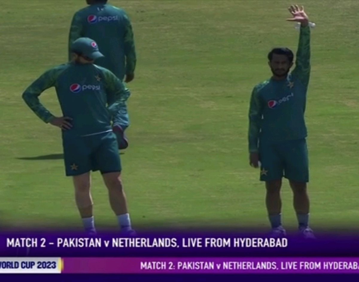 Hasan, Shaheen duo is back.

#CWC23 | #NEDvPAK