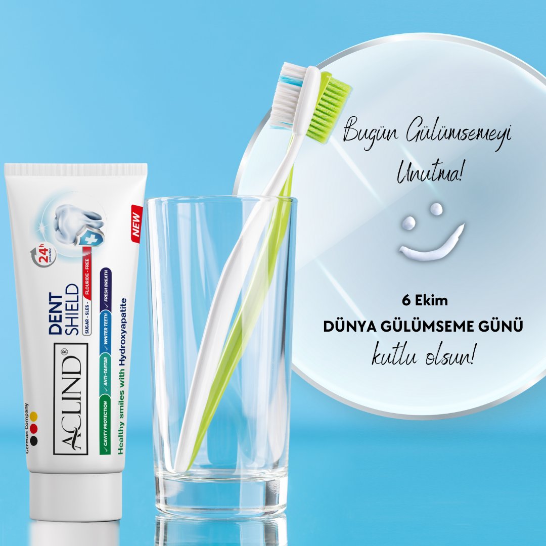 actomarket's tweet photo. Ağız dolusu gülümseyebilmeniz ve gülümsemenizi herkese bulaştırmanız için ağız ve diş sağlığınızı korurken Aclind hep yanınızda!
Dünya Gülümseme Günü'nüz Kutlu Olsun 🙂

#dünyagülümsemegünü #worldsmileday #aclind #ağızvedişsağlığı https://t.co/AZxi138oCg