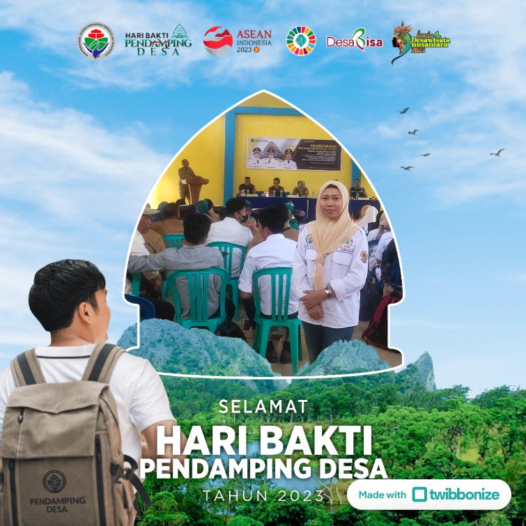 #HariPendampingDesa
<a href="/jokowi/">Joko Widodo</a> 
<a href="/halimiskandarnu/">ABDUL HALIM ISKANDAR</a>
@Kemendespdtt
<a href="/LuthfiyahNurla1/">Luthfiyah Nurlaela</a>
<a href="/malik_haramain/">malikharamain</a>
<a href="/imansyukri/">Iman Sukri</a>
<a href="/taufikmadjid71/">IG : taufik.madjid</a>
@yusradaridesa 
<a href="/azzameldzikrie/">#SantriIndonesia</a> 
<a href="/tppkemendes/">TPP KEMENDES</a>