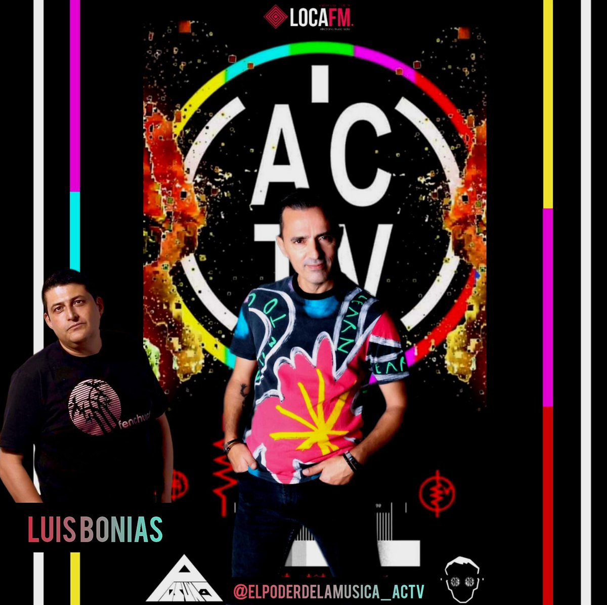 ESTA TARDE 19:00 HORAS #ACTV #ELPODERDELAMUSICA @LocaFmValencia