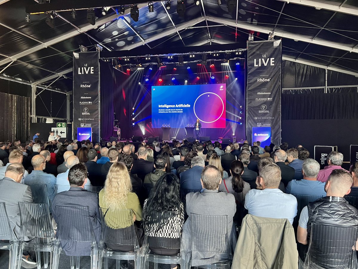 C’est parti pour l’évènement #DigitalValais by <a href="/Swisscom/">Swisscom</a> <a href="/fdvofficiel/">Foire du Valais</a> !

#IA #Ready #Innovation