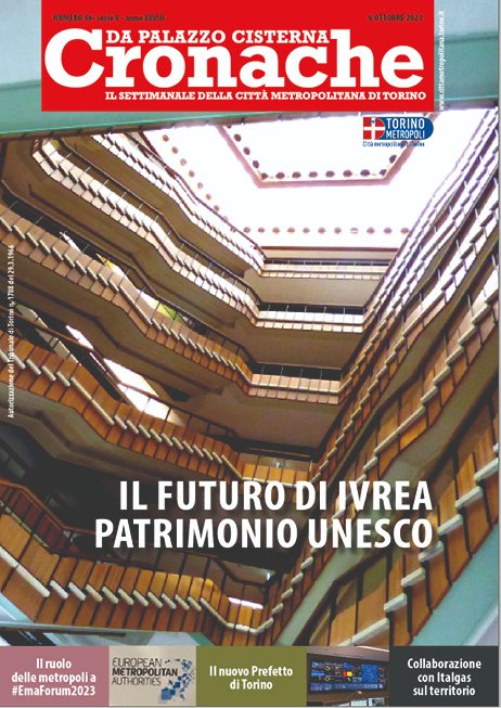 CittaMetroTO's tweet photo. Su #Cronache: @ComuneIvrea Patrimonio #Unesco; metropoli a #EmaForum2023; Il nuovo prefetto di #Torino; Collaborazione con @Italgas sul territorio; #Condove Fiera della Toma; @ToScienza Prima stazione climatologica di riferimento nel @comunenichelino https://t.co/5b4B46lkdN https://t.co/WQq739sWDc