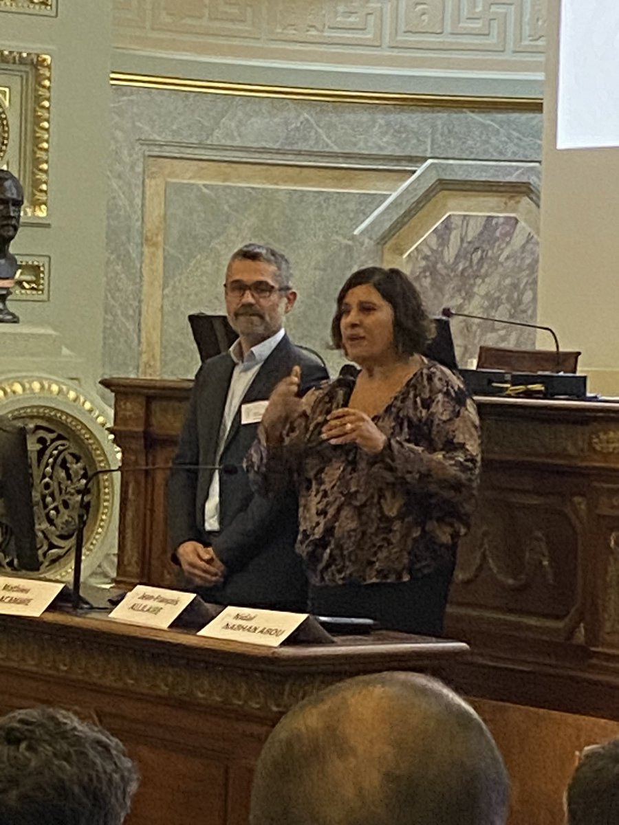📌 Introduction de la 5e Journée nationale de #psychiatrie légale à l’Academie de médecine par Nidal Nabhan Abou et Mathieu Lacambre, ci-présidents de la section dédiée <a href="/afpbn/">afpbn</a> : « (Re)naissance d’une discipline ? »