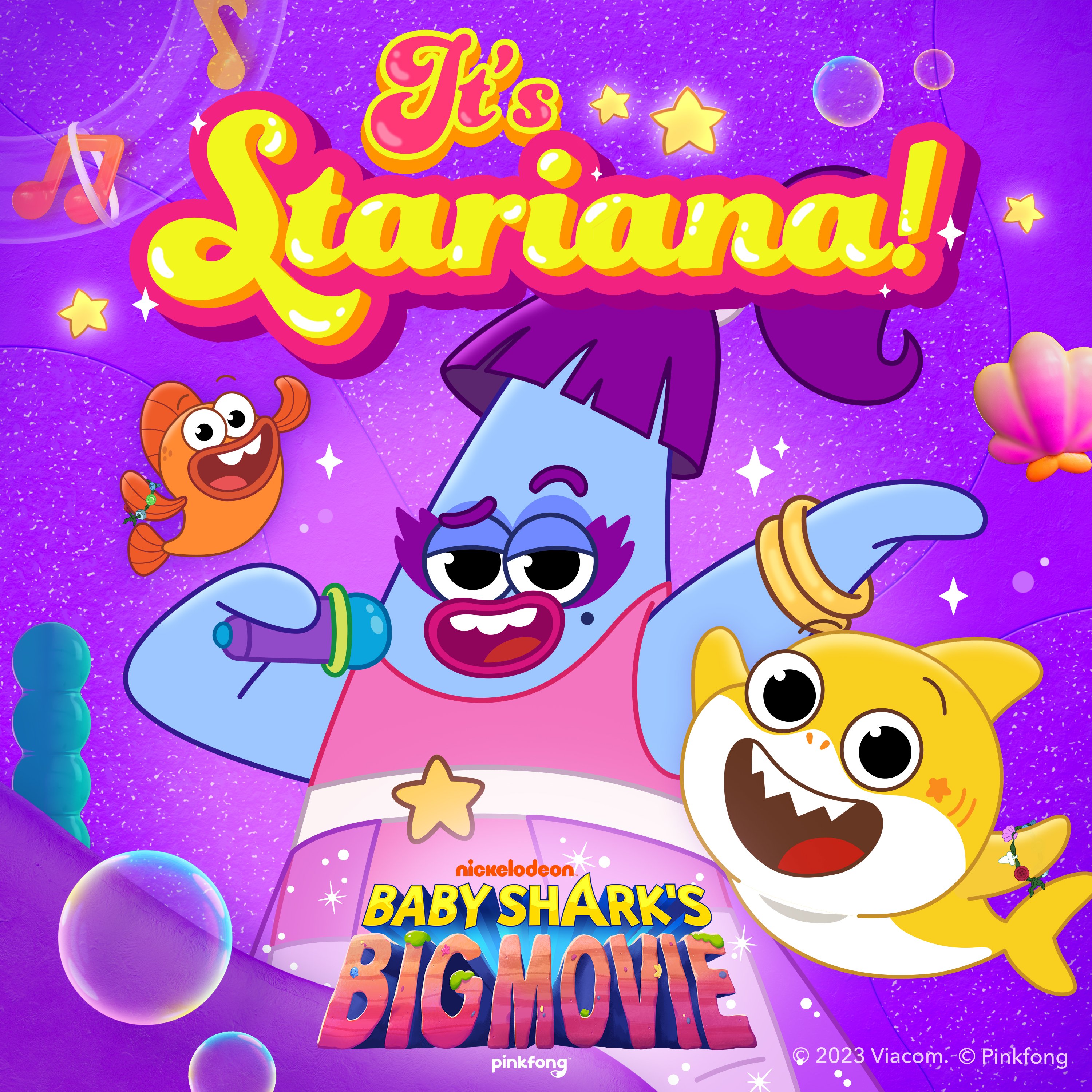 NICKELODEON, PARAMOUNT+ AND PINKFONG REVEAL OFFICIAL TRAILER FOR ORIGINAL  ANIMATED MUSICAL ADVENTURE BABY SHARK'S BIG MOVIE, PREMIERING FRIDAY, DEC.  8, ON NICKELODEON AND PARAMOUNT+