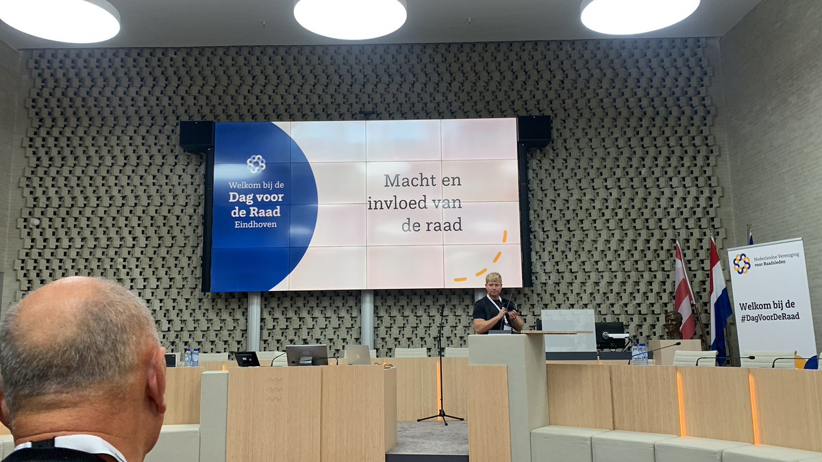 Vandaag ben ik bij de dag voor de raad in Eindhoven. Een vol programma met collega’s uit het hele land.