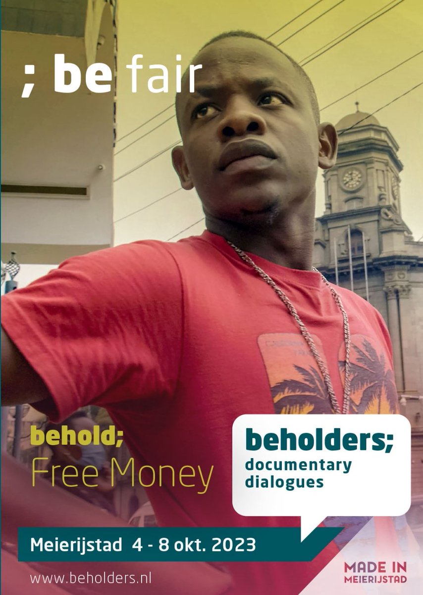 'Free Money' just screened at Beholders Documentary Dialogues (@beholdersdd) in the Netherlands! 🇳🇱 We're super honored to be part of the selection and conversations: beholders.nl/documentaire/f… #UBI #UniversalBasicIncome