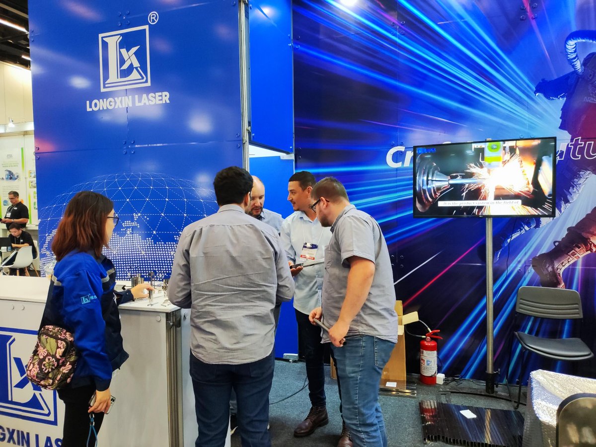 LXLaserTech's tweet image. Day 3 In #Tubotech Brazil sao paulo
Longxin laser  will continue to show you more exciting content. If you have any confusion or questions about metal processing, come to Booth 305. We’ll help you work it out
longxinlaser.com
#Longxinlaser #metal #steel #laser #lasercut