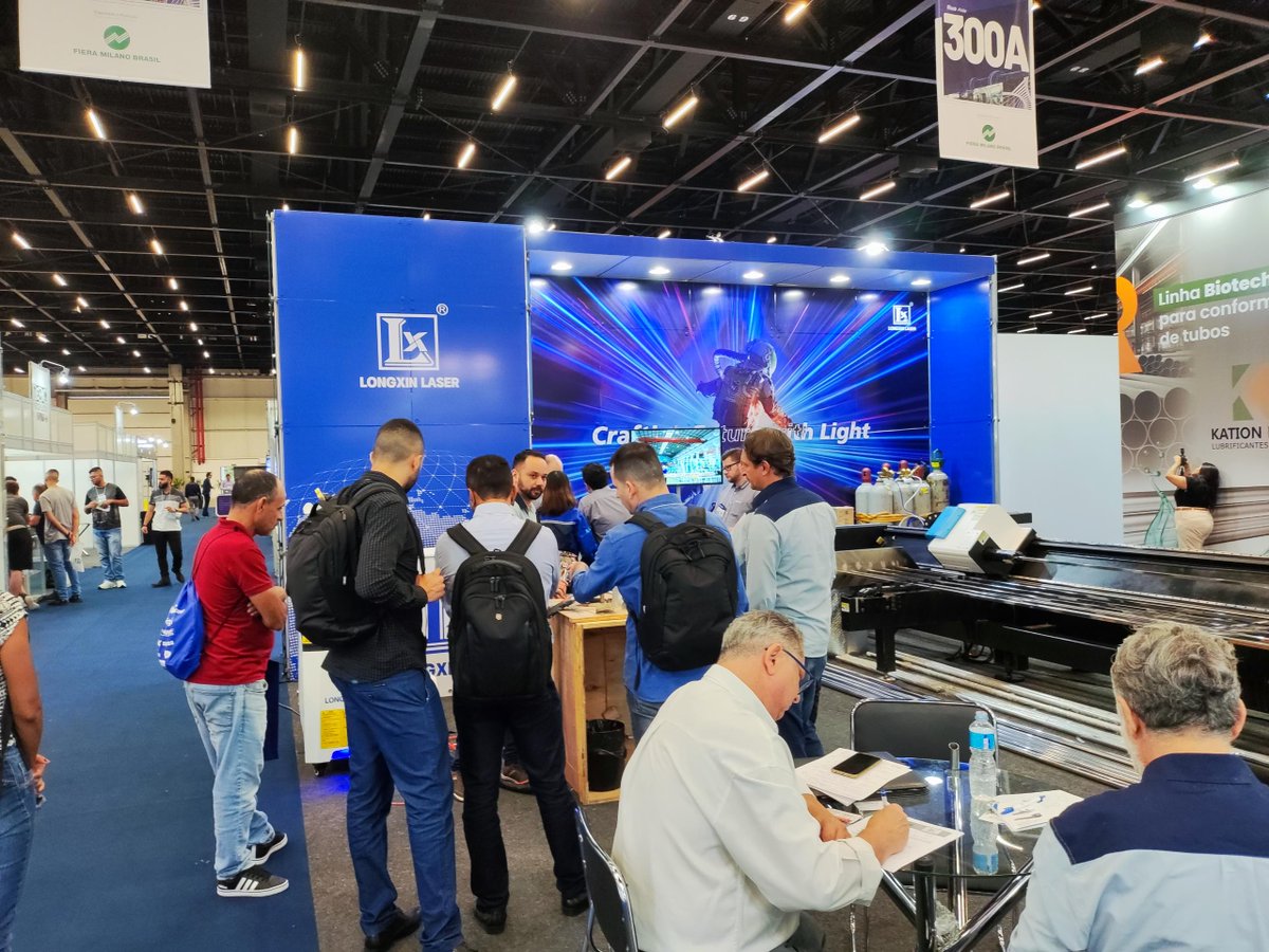LXLaserTech's tweet image. Day 3 In #Tubotech Brazil sao paulo
Longxin laser  will continue to show you more exciting content. If you have any confusion or questions about metal processing, come to Booth 305. We’ll help you work it out
longxinlaser.com
#Longxinlaser #metal #steel #laser #lasercut