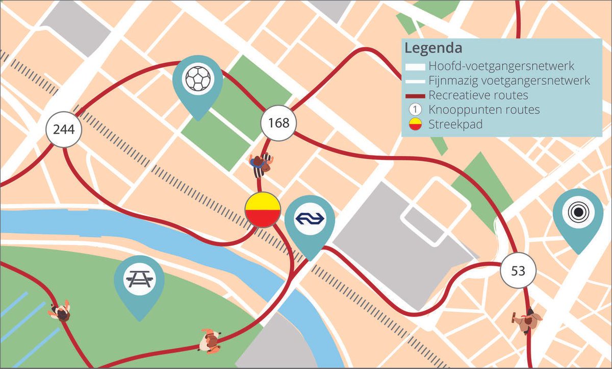 Hoe maak je meer ruimte voor #lopen? 📃 Met een Passend, Levendig, Aaneengesloten Netwerk (#PLAN).

Het PLAN van <a href="/wandelnet/">Wandelnet</a> en Rebel is bedoeld als houvast voor beleidsmakers en ontwerpers bij het creëren van ruimte voor de #voetganger. 🚶

👉 ow.ly/6kHX50PPyyH