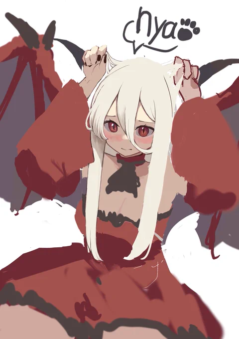 こうやって、ラフから直接描き込んでみるの、イメージからズレが少なくて楽しかったです