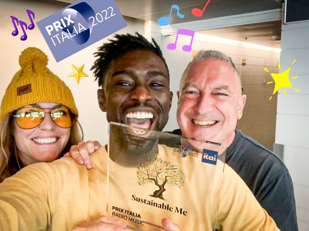 leadbelly61's tweet photo. A year ago today #AddToPlaylist won the coveted @PrixItalia for Best International Radio Music show. Can't thank the amazing @cerysmatthews, @jeffreykboakye and all our wonderful guests enough. Two years since our first broadcast &amp; we're back on air next Fri! Join us! @BBCRadio4 https://t.co/yhh9dIqNkP