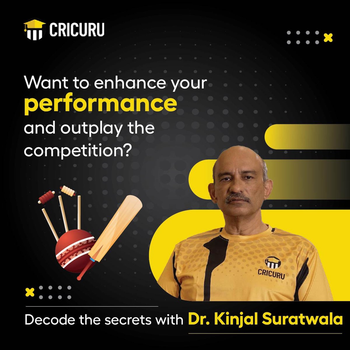 Science meets sports for ultimate excellence! Delve into sports science's intricacies, optimize your training routines, and gain a competitive edge. Discover the power of knowledge with Dr. Kinjal!

#Cricuru #SportsScience #Performance #Optimization #Nutrition #Training #Athlete