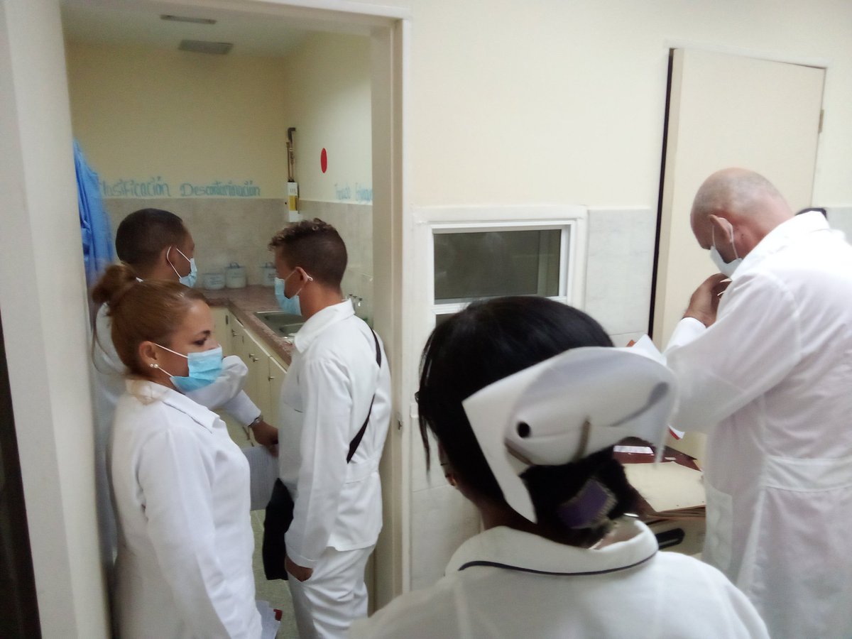 Se realiza visita al CDI 19 de abril en Estado Bolivar para seguir cumpliendo con indicadores asistenciales
<a href="/Cubacooperabol2/">Brigada Médica 🇨🇺 Bolívar🇻🇪</a>
<a href="/cubacooperave_C/">Misión Médica Cubana En Carabobo</a>
<a href="/cubacooperaven/">Brigada Médica Cubana en Venezuela</a>
#Cuba
#CubaPorLaVida
#CubaCoopera