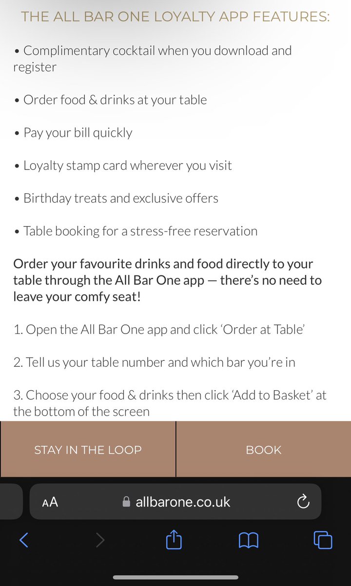 katweenabro's tweet photo. @allbarone I downloaded the app and registered. Where does it show I can get my complimentary cocktail? https://t.co/9bphZYr6I6