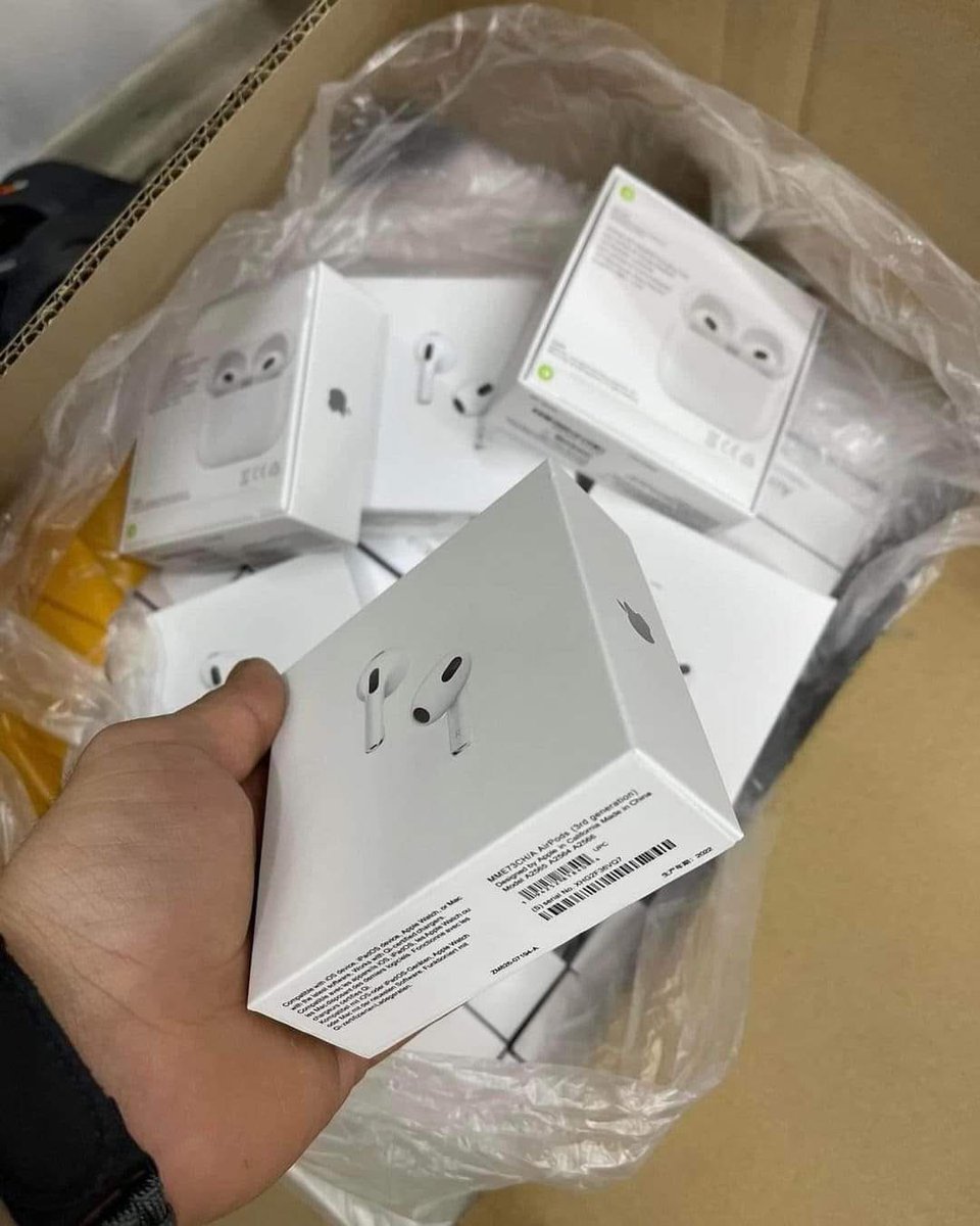 bulk_liquidator's tweet image. Apple Airpods pro available in stock 

Condition: brand new and sealed 

A pallet of 50 pieces $750

Shipping/pickup available 

Call or message (330) 249-1659

Available on our website 👇bulkliquidators.store/index.php/prod…

#airpodspro #airpods
