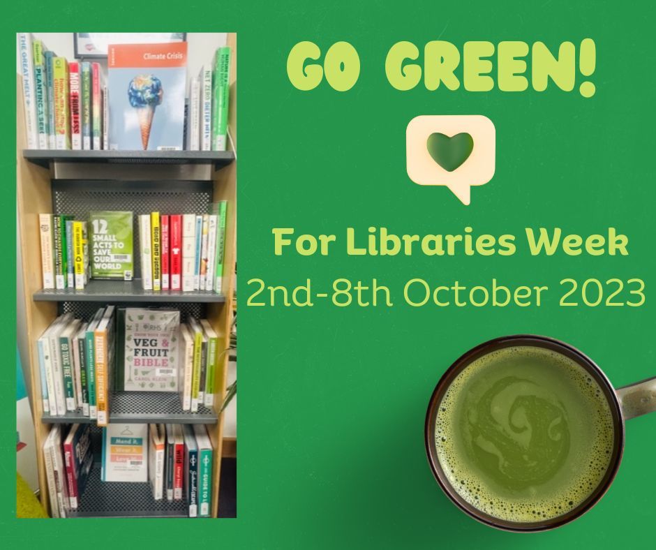 This week from the 2nd - 8th October is Libraries Week and the theme this year is to go green! 💚 

Check out our shelfie (see what we did there?) of just some of the amazing selection of resources we have exploring climate change and sustainability! 🌎 

#LibrariesWeek
#GoGreen