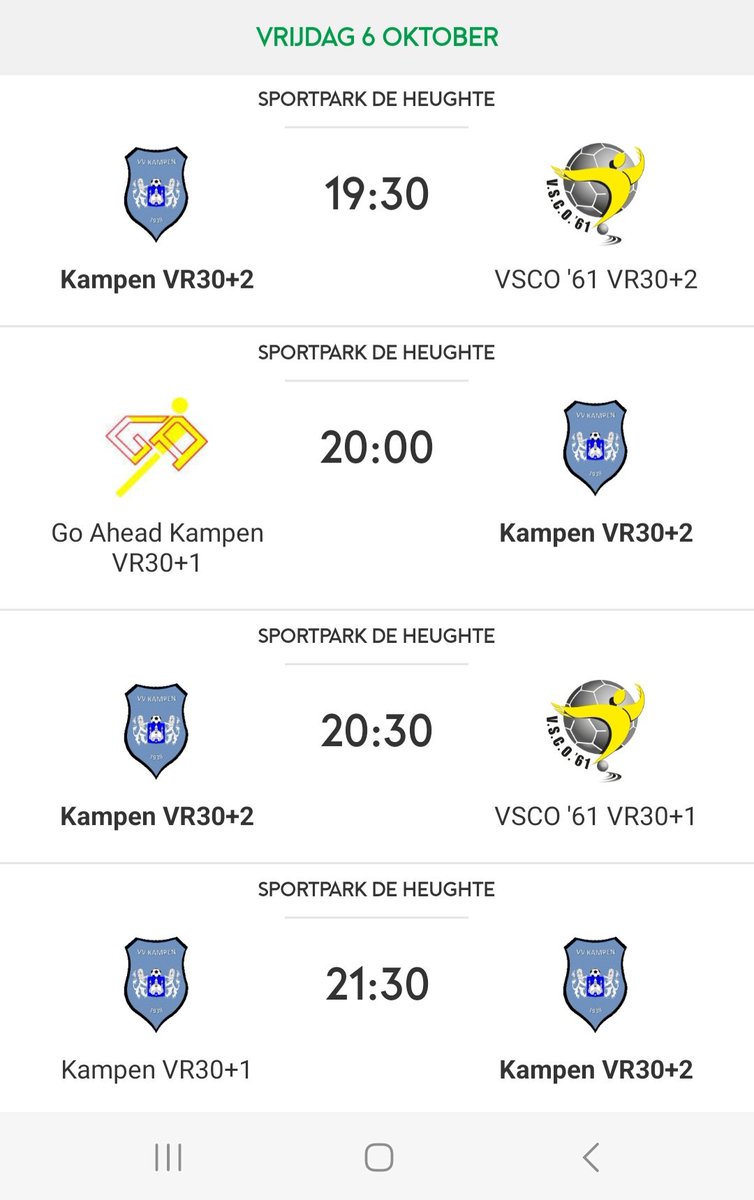 VV Kampen tweet media