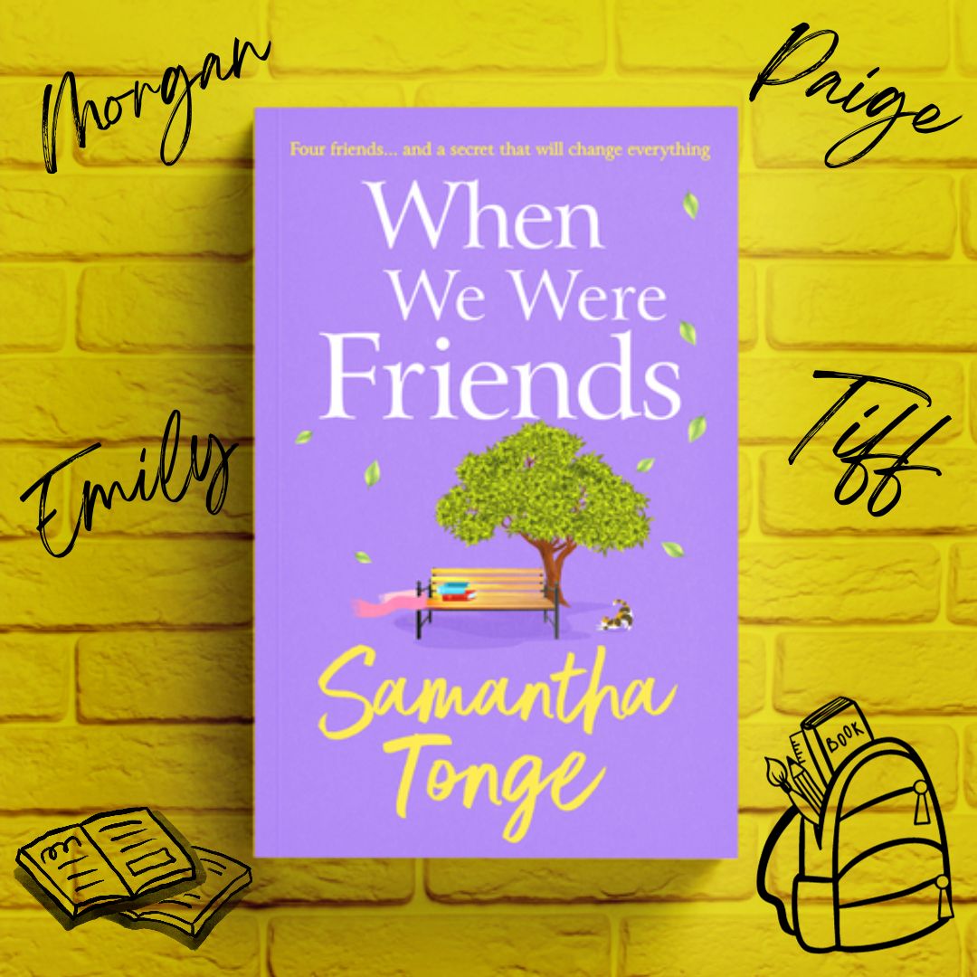 Would you want to contact school friends from the past? ✨4 friends ✨19 yrs apart ✨ 1 big secret OUT NOW! mybook.to/Wewerefriendss… #SaturdayVibes @BoldwoodBooks