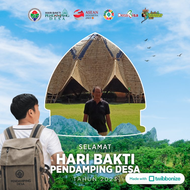 buanabiru24's tweet photo. Selamat Hari Bakti Pendamping Desa Tahun 2023
#HariPendampingDesa 
@jokowi 
@halimiskandarnu 
@kemendespdtt 
@malik_haramain 
@imansyukri 
@taufikmadjid71 
@yusradaridesa
@azzameldzikrie 
@tppkemendes 
@AdiParmadi 
@IDewaMadeDarma4 
@EfendiMashor https://t.co/SxsxPZRtA5