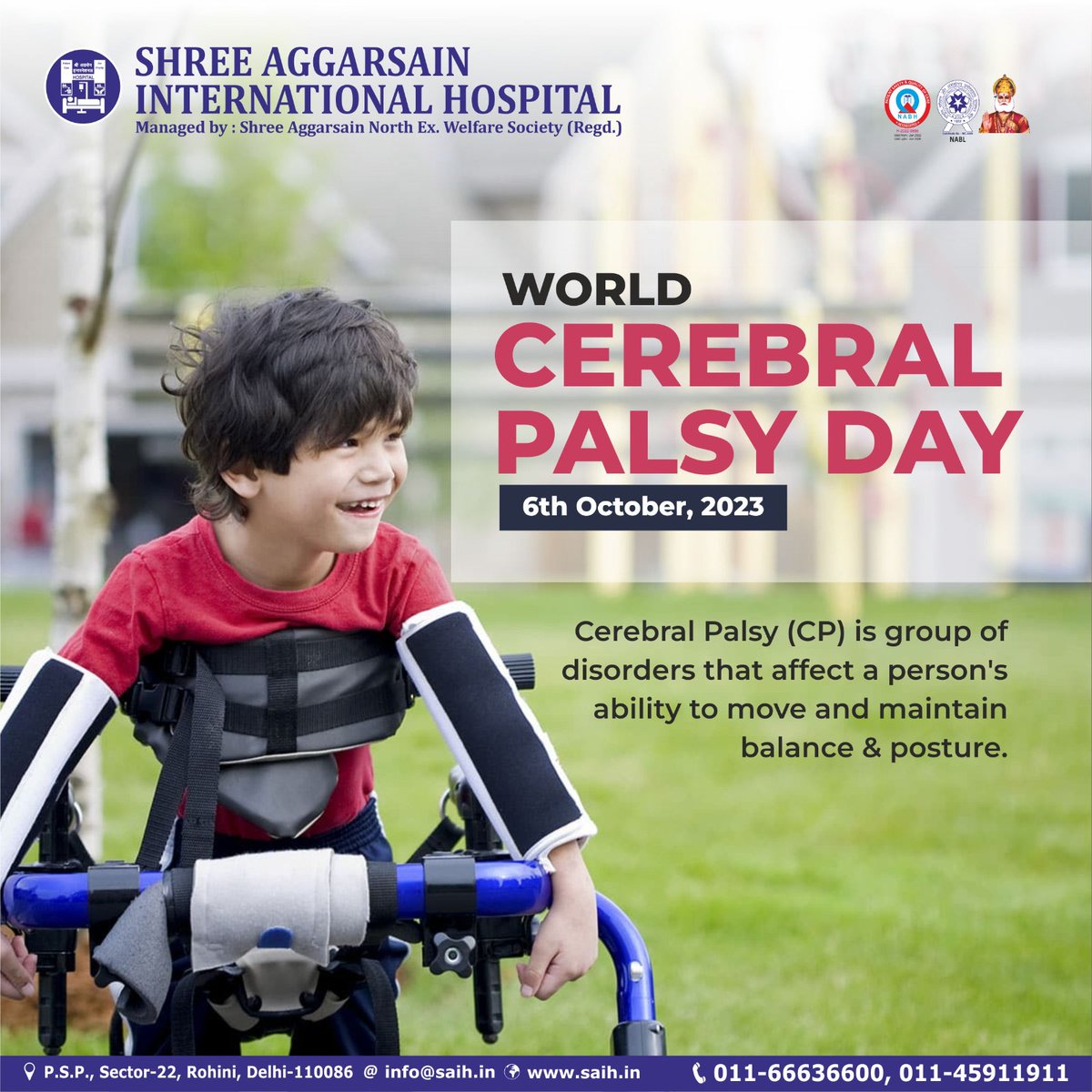AggarsainShree's tweet image. Cerebral palsy (CP) is a group of disorders that affect a person&apos;s ability to move and maintain balance and posture. 
#palsyawareness #cerebralpalsy #weakmuscles #problemwithbalance #posturechallenge #worldcerebalpalsyday #drashutoshgupta