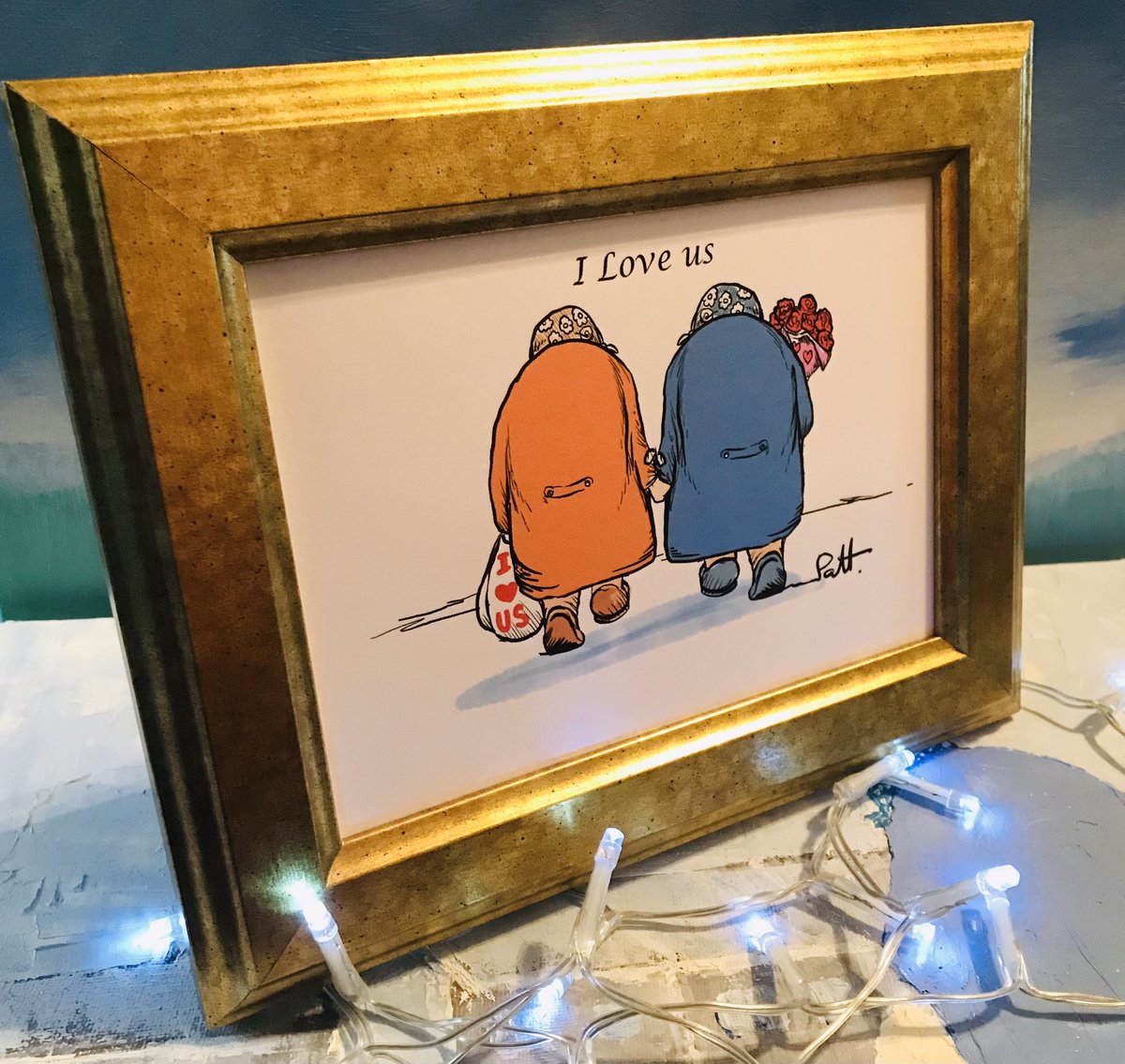 OorPatts's tweet image. OorPatts cards and prints are all about love. The love of partners, friends, family and others. Share the love with a card from #OorPatts #friends #family #Us #iLoveUs 
Buy directly from the artist. 
👇🏼🥰🥰👇🏼 
oorpatts.com/?s=I+love+us&amp;amp;p…