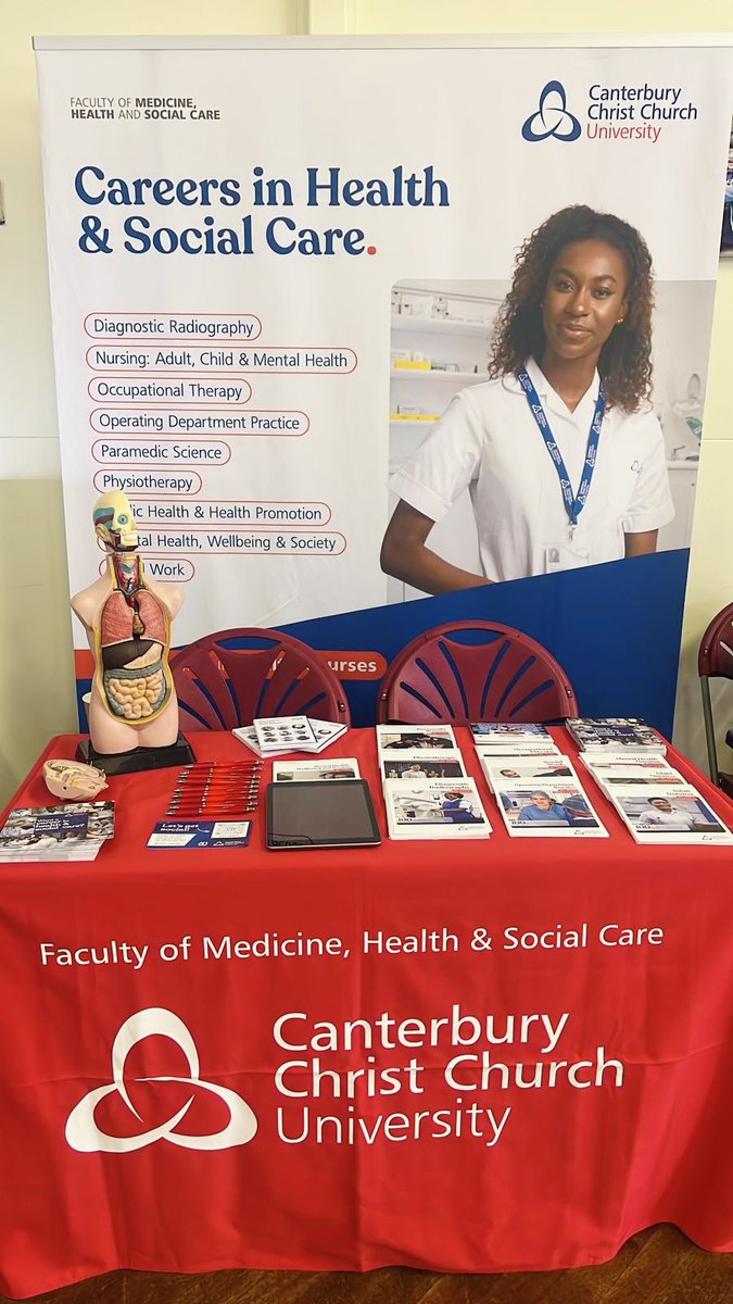 Health & Care Engagement Team π (@cccuengagement) on Twitter photo Today at <a href="/CantAcadTrust/">The Canterbury Academy Trust</a> we are speaking to KS4/5 students about what a future career in Health & Social Care could look like ππ©Ί
#CCCUHealth #FutureHealthProfessionals #Health Today at <a href="/CantAcadTrust/">The Canterbury Academy Trust</a> we are speaking to KS4/5 students about what a future career in Health & Social Care could look like ππ©Ί
#CCCUHealth #FutureHealthProfessionals #Health