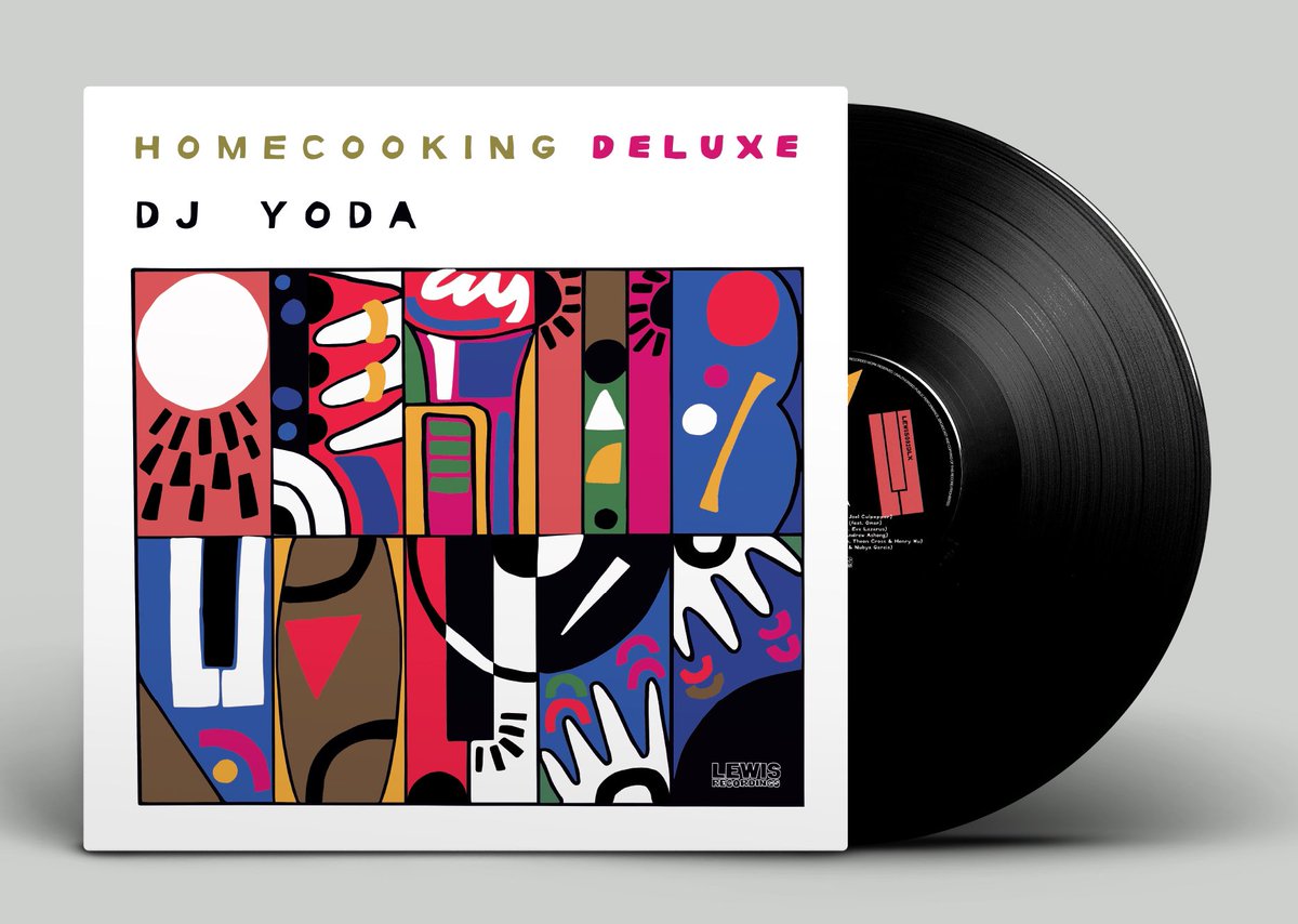 Home Cooking “Deluxe” comes with new artwork and a bonus 7” included with exclusive remixes from my label mates @stillbrothers_ and my musical heroes Double Dee & Steinski! @ddsteinski