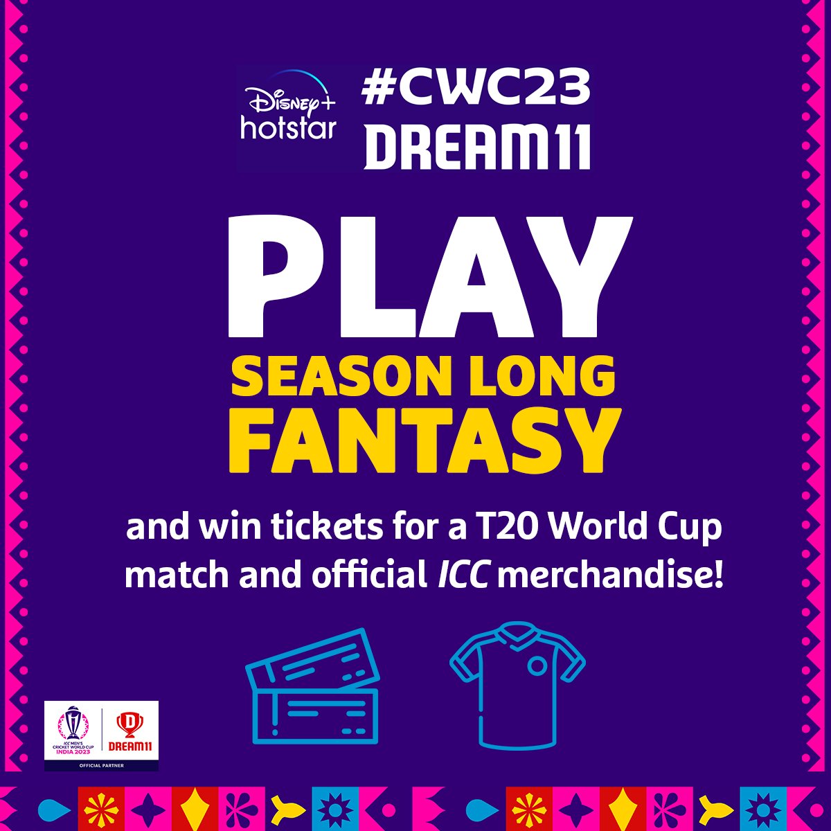 Dream11 on X Ready to score BIG with the ICC SeasonLong Fantasy Contest It s your time to win an all expenses paid trip for 2 to the T20 World Cup 2024
