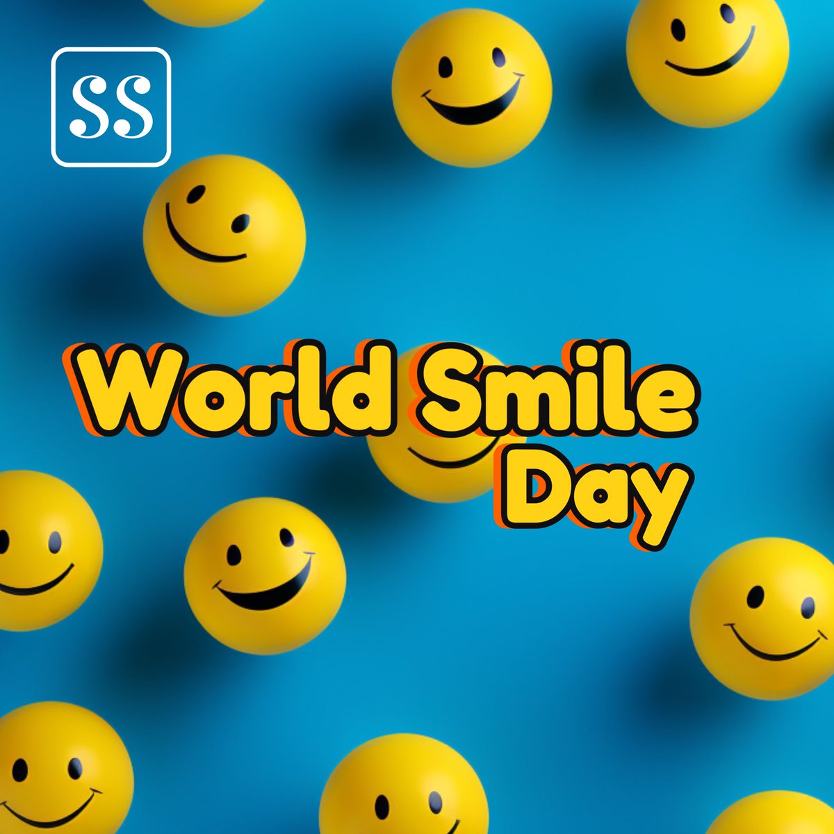 ssnetmv's tweet image. Happy World Smile Day! Don’t forget to keep smiling today and everyday 😁🧡

#SSNET #keepsmiling #WorldSmileDay