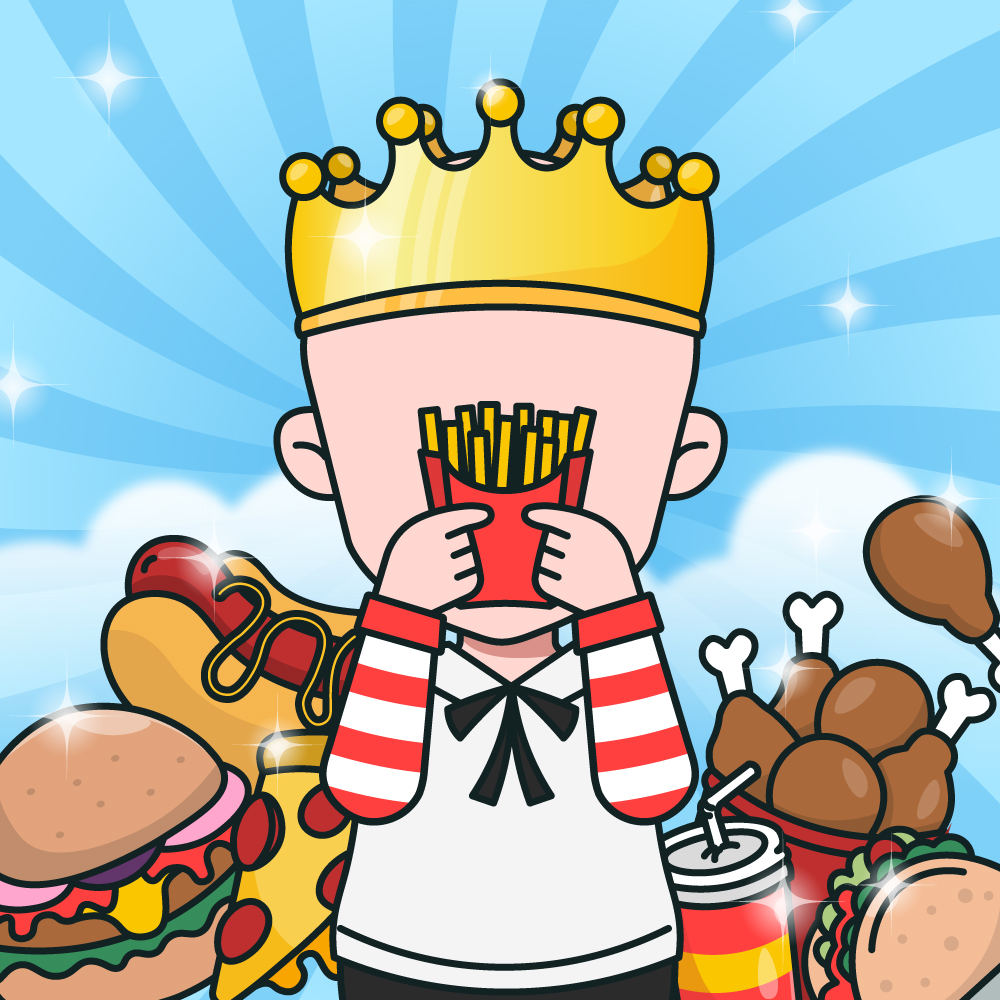 NFT_NOFACE's tweet photo. NO FACE x ChomCHOB Enjoy Eating (Rare) #115  was owned. 

Thank you for adopting the Fast Food King.  Check more works here👇 

https://t.co/o7uPq2CFz1

#NFTArts #NFTCollections #NFTCommunity #NOFACE https://t.co/Xuj0oxtADa