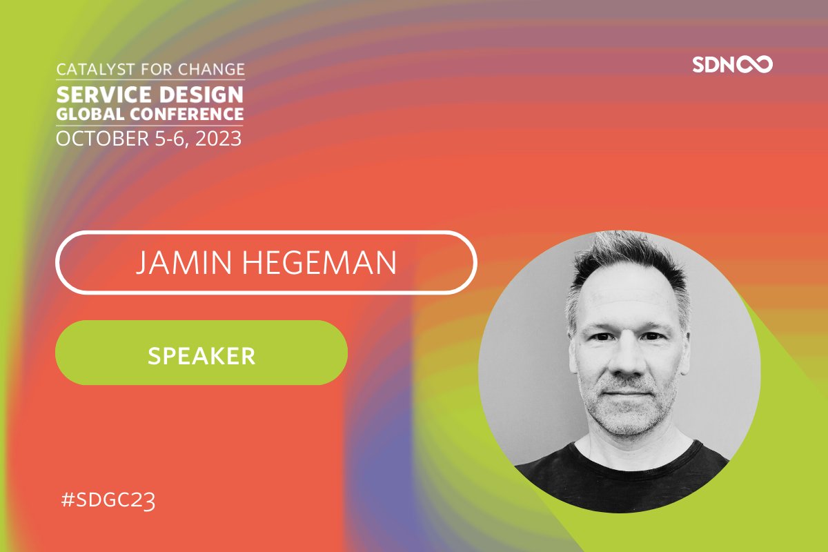 SDNetwork's tweet image. Up next on stage 1, Jamin Hegeman! Creating a Service Design Culture for Good. Find out now in this talk!    

#SDGC23 #ServiceDesignGlobalConference #SDNetwork #ServiceDesign #DesignThinking
