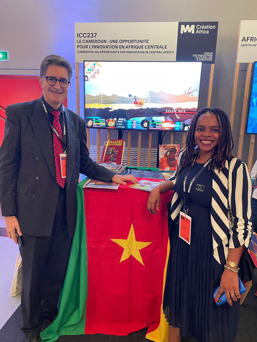 YannLorvo's tweet photo. #CreationAfrica à la @gaitelyrique 🇨🇵 avec une délégation 🇨🇲 pour mettre en  avant les industries culturelles et créatives #ICC237. Les 8 invités 🇨🇲 sont les ambassadeurs talentueux de cette nouvelle relation! @IFCameroun @FRauCameroun sont heureux d'accompagner cette initiative https://t.co/WozNzPMws2