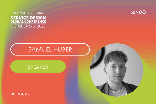 SDNetwork's tweet image. Up next on stage 3, Samuel Huber. 
&quot;Planetary Perspectives: Recalibrating Service Design for a Regenerative Future.&quot;

#SDGC23 #ServiceDesignGlobalConference #SDNetwork #ServiceDesign #DesignThinking
