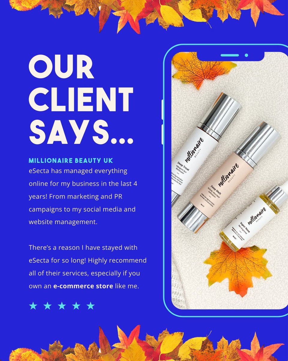 esecta_uk's tweet photo. At Esecta, we thrive on partnering with our clients to make their dreams a reality ⭐️ If you're on the hunt for a personalised marketing service, don't hesitate to reach out or tag a business that could benefit from a complimentary consultation.

#Esecta #ClientLove #Marketing https://t.co/cGqubftKjs