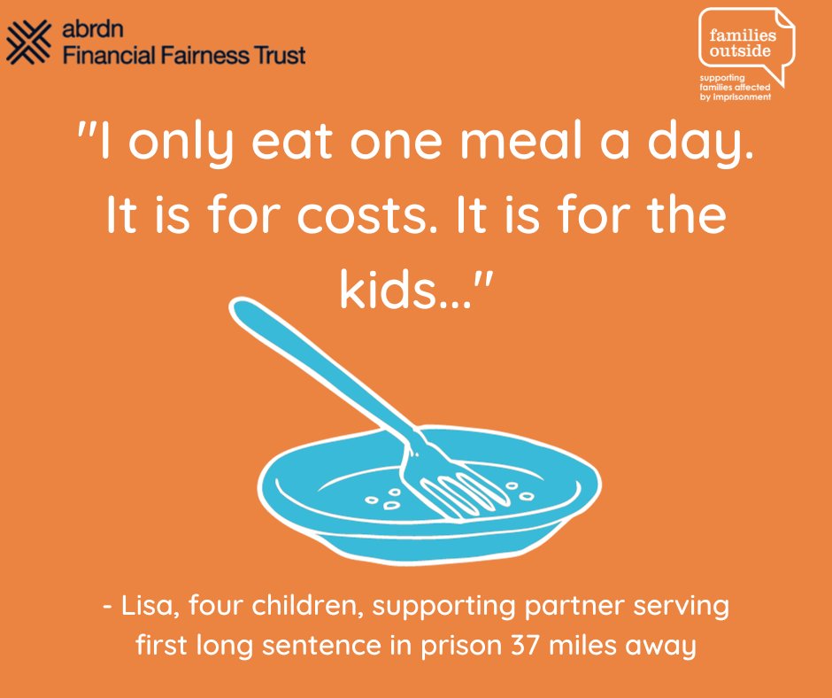 The costs of supporting someone in prison overwhelmingly fall to single, low-income women, often pushing families into food and fuel poverty. 

Many women skip meals to make sure their children don't go without.

#ChallengePoverty #ChallengePovertyWeek