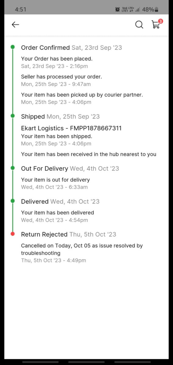 RahulKu35304750's tweet photo. Why my return request is being cancelled repeatedly?
You cannot just dump any product to customer.Scratch on steel rod and company price tag is missing so authenticity of product cannot be guaranteed .
Kindly resolve the issue @Flipkart @flipkartsupport @flip https://t.co/ajAisoSHKe