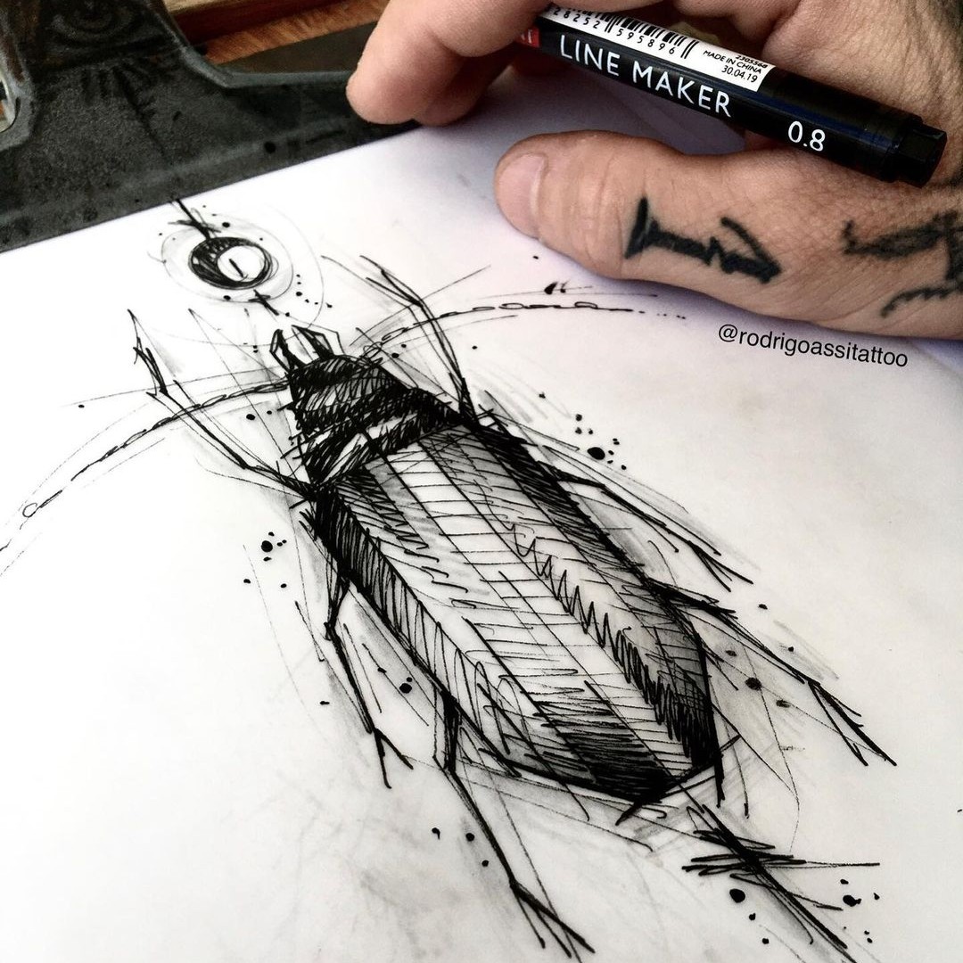 Line Makers are great for sketching, writing and incorporating into several methods!

🪲 Free-flowing
🪲  Permanent, fast-drying ink
🪲 Ranging from super-fine 0.05 to a bold 0.8mm
🪲 Made with the finest break-resistant nibs

Credit: @rodrigoassitattoo 

#DerwentLineMaker