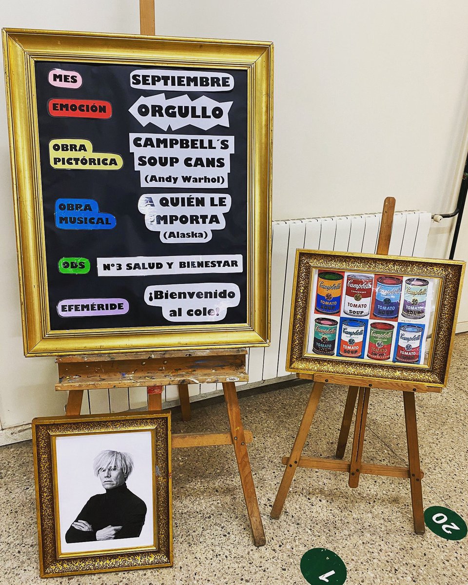 CeipRaza's tweet photo. Cerramos septiembre con el primer proyecto de este curso que trabaja emocionArte + ODS. 
Arte, conciencia social y cultura par empezar⚡️
#ODS #concienciaColegio #emociones #educacionSignificativa #ecoCole https://t.co/vE2sZDyAlw